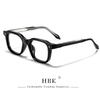 HBK Occhiali da Sole Quadrati Eleganti da Uomo Montatura alla Moda Aste con Punte Vintage Occhiali da Viaggio Business Party Regalo UV400