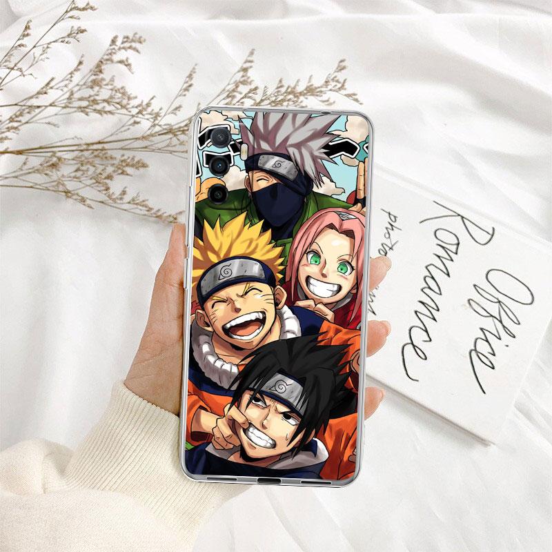 TR19 Naruto Uzumaki Transparent Phone Case for Motorola Moto G7 G8 G9 G84 G85 G73 G24 G15 Z2 Play Power Plus