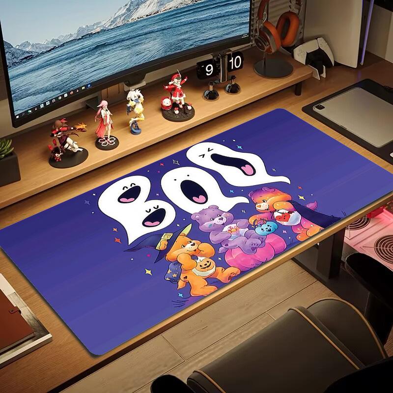 Care Bears2 Print Cushion Non-slip Laptop Tablet Big Mousepad XXL Mat Mini PC Playmat With Lock edge