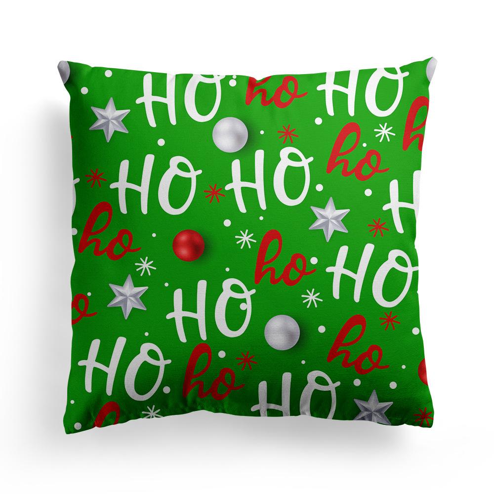 Fresh Green Christmas Pillow Cover Home Ornament Pillow Sleeping Pillow Cushion Cover Premium Durable Quality Useful