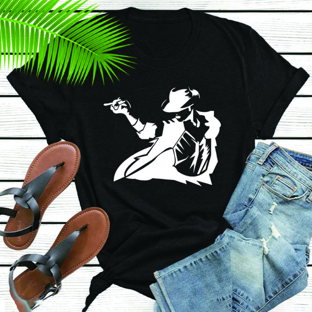 Unisex MJ Dance Evolution T-shirt MJ Tee King of Pop Tshirt Retro Dance Graphic Shirts Summer Short Sleeves Tops Fans Gifts