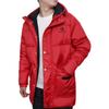 Converse Down Jackets Men's Red Hooded Moderate Other 10006880-A03