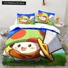 3D Tisk Anime Hra Legenda o Houbě Vzor Povlečení Sady Přikrývka Ložní Prádlo Dárek Twin Queen King Size Romantický Domácí Dárek