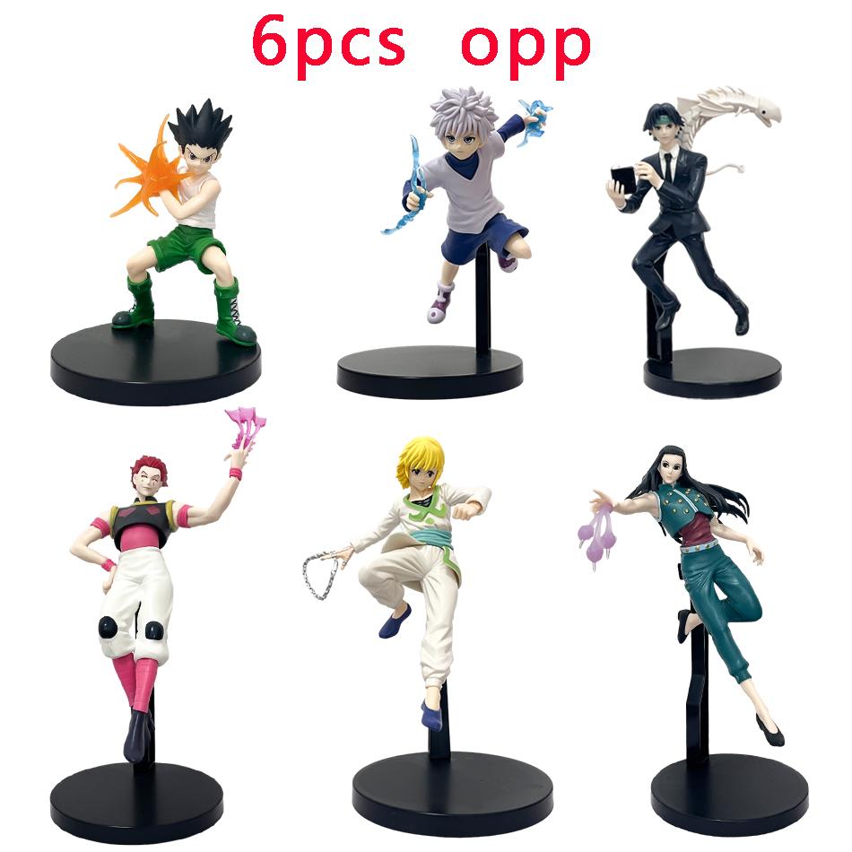 Anime Hunter×Hunter Figure Action GON FREECSS Killua Zoldyck CURARPIKT Cool Battle Pvc Model Collection Toys Gifts