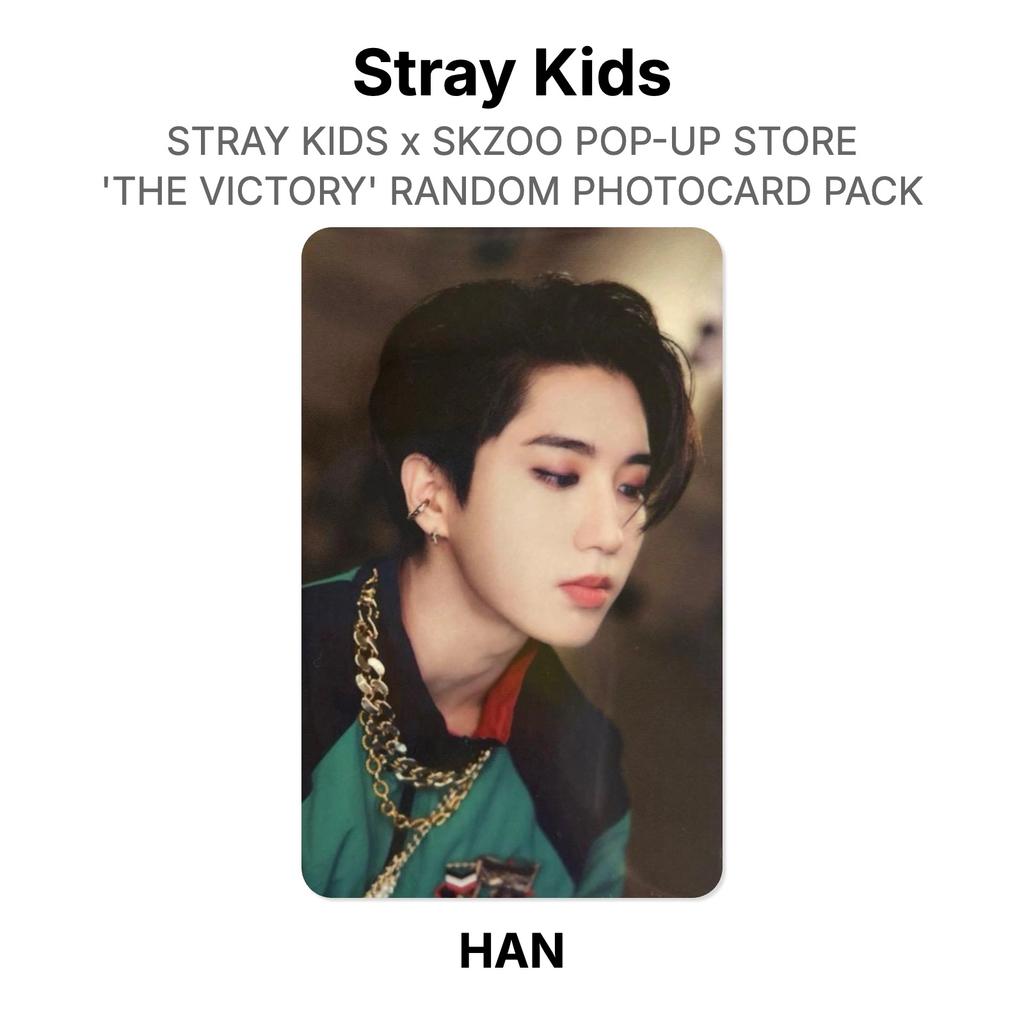 Stray Kids x SKZOO POP-UP STORE 'THE VICTORY' RANDOM PHOTOCARD PACK Official Photocard