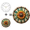 30cm Round Glass Wall Clock That Provides Both Beauty and Function On a Budget