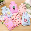 Compact Winter PVC Hot Water Bottle Hand Warmer – Cute and Portable