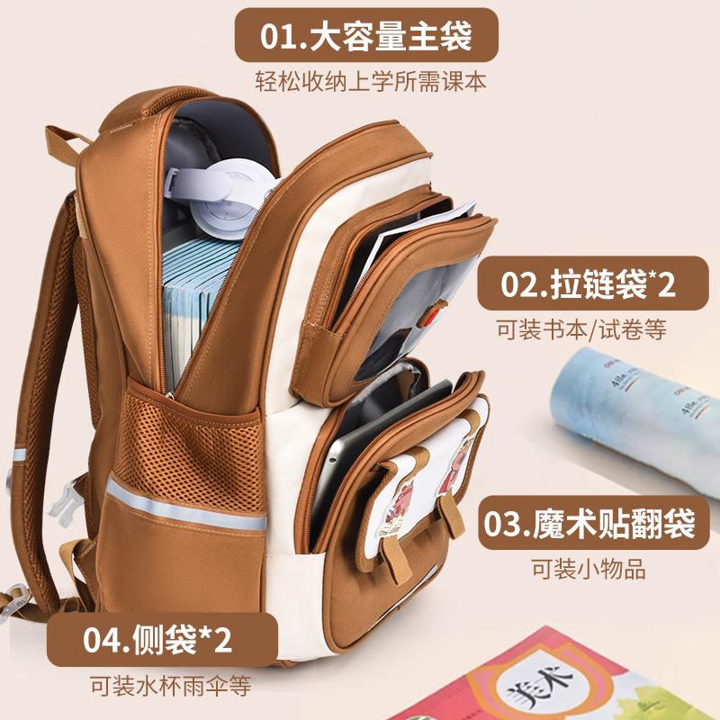 Wasserdicht Kinder Schultaschen Mädchen Jungen Grundschule Rucksack Orthopädischer Rucksack Schultasche Kinder Büchertasche Mochila Infantil