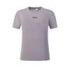Fila Fitness Pullover Round Neck Short Sleeve Solid Color T-Shirt Women Tops A11W621102F-GY