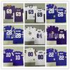 Retro American Football Trikot Herren Baumwolle Vintage Team Patriot 12 24 28 Kurzarm Herbst