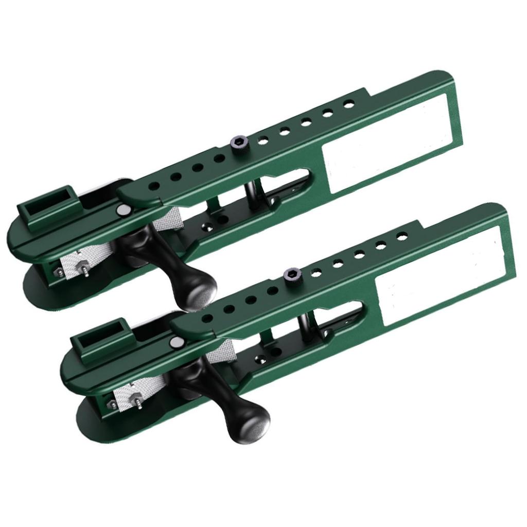 2PCS Siding Installation Tools Use with 5 16 Inch Fiber Cement Sidings Lap Mounting Tool 1 4 Inch Increments Green