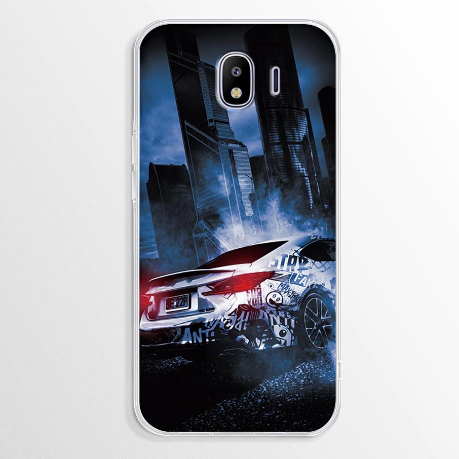 Marble Case For Samsung Galaxy J4 2018 Case J400 J400F Soft TPU Cover For Samsung Galaxy J4 Plus J 4 J4+ Case J415F Fundas Cover