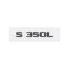 Mercedes Car Body Stickers: S350L, S400L, S500L, S600L Emblems, Rear V12 Tail Marks, Side Badges