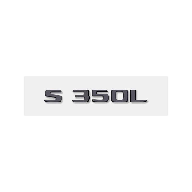 Mercedes Car Body Stickers: S350L, S400L, S500L, S600L Emblems, Rear V12 Tail Marks, Side Badges
