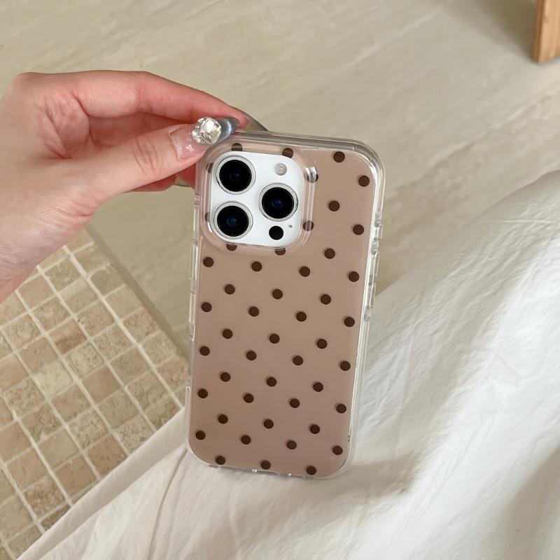 Minimalism Colorful Polka Dots Phone Case For iPhone 17 Air 16 15 14 13 12 11 Pro Max 16e X XR XS Max 7 8 Plus Shockproof Cover
