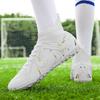Herren Fußballschuhe Große Größe Ultraleichte Fußballschuhe Jungen Sneakers Rutschfeste AG/TF Fußballschuhe Stiefeletten Unisex