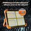 LED Solar Light Outdoor Waterproof Garden Light Emergency Camping Light Hanging Light Street Garden Solar Work Light Outdoor