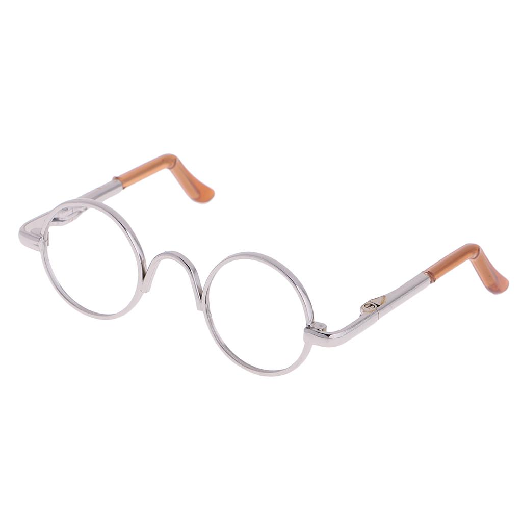 Glasses Sunglass for Doll 1/3 1/6 LUT Eyewear Gold