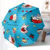 1pc Strawberry Rabbit Auto Open/close Leisure Umbrella, 8-Rib Sturdy Structure, Portable Travel Umbrella, Parties, Everyday Use, Outdoor Acc