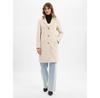 Women's s.Oliver Wool Blend Regular Fit Coat with Wool Blend Melange (2172919) Beige