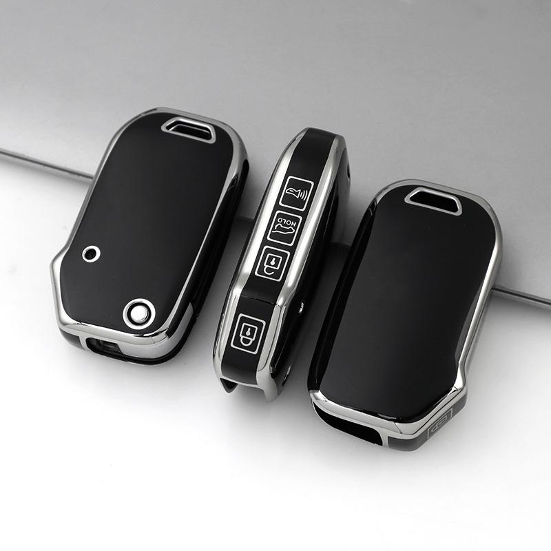 20-Model TPU Soft Rubber Key Cover for Kia KX3 - South Korea Edition