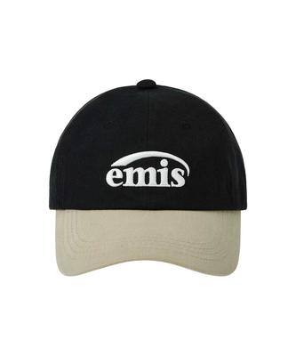 Imiseu New Logo Mix Ball Cap(Renewal)-Beige/Black