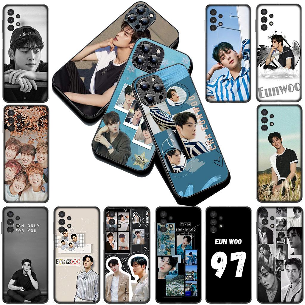 Cha EunWoo Lee Dong Min Eun Woo Silicone Phone Cover for Xiaomi Poco C75 C65 C71 C85 X7 X6 M7 F7 F8 Ultra F6 Pro Soft Case