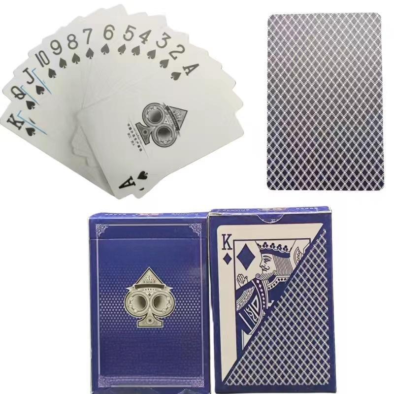 

Brangdy Large Print Plastic Bridge Playing Cards