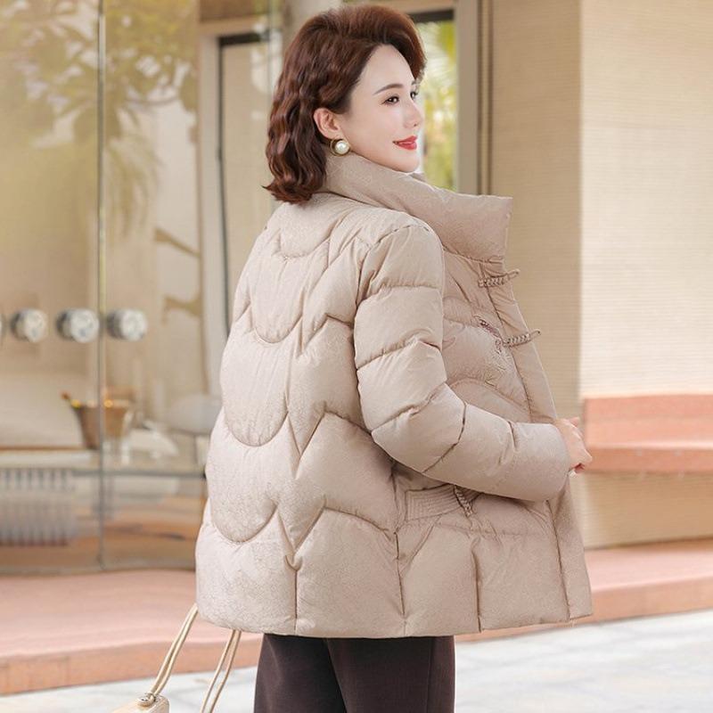 Winter padded jacket loose women's clothing thickened padded jacket on clothes