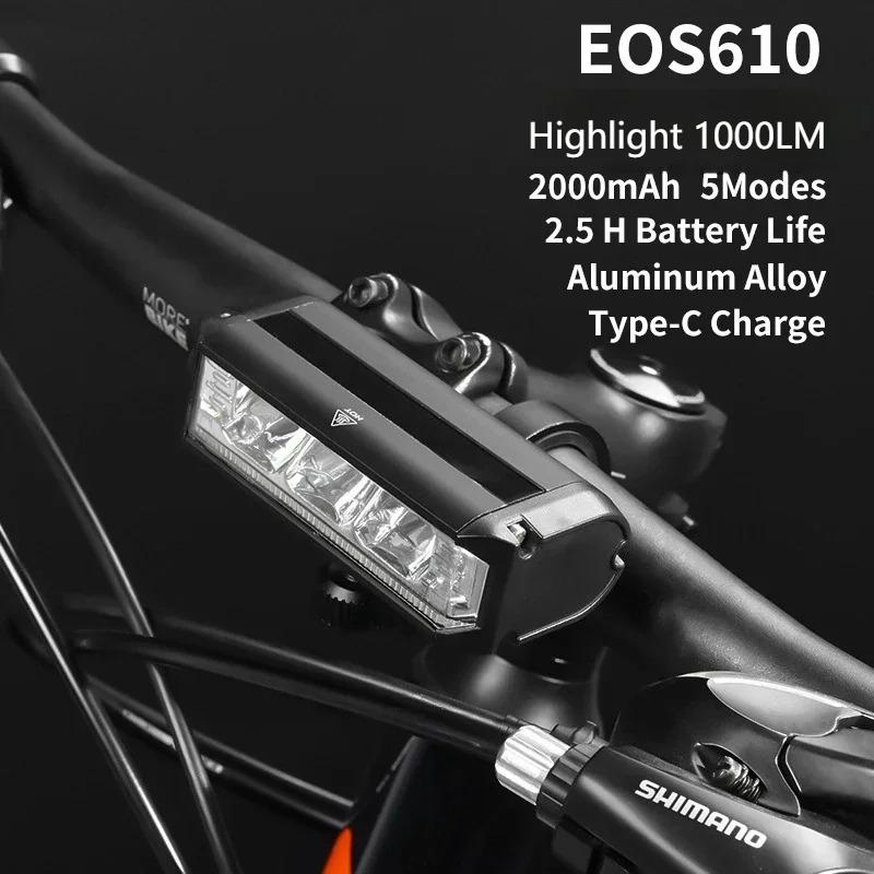 Super spilgts 1800LM velosipēda priekšējais lukturis