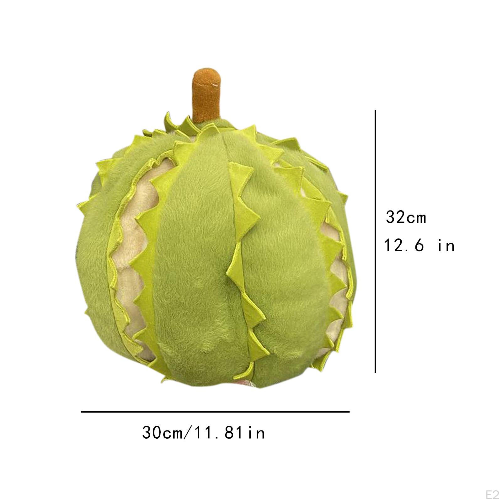 Мягкая игрушка Дуриан Фрукт Мягкий Прижимающийся Забавный Обнимающийся Подарок На Праздник — фото 3