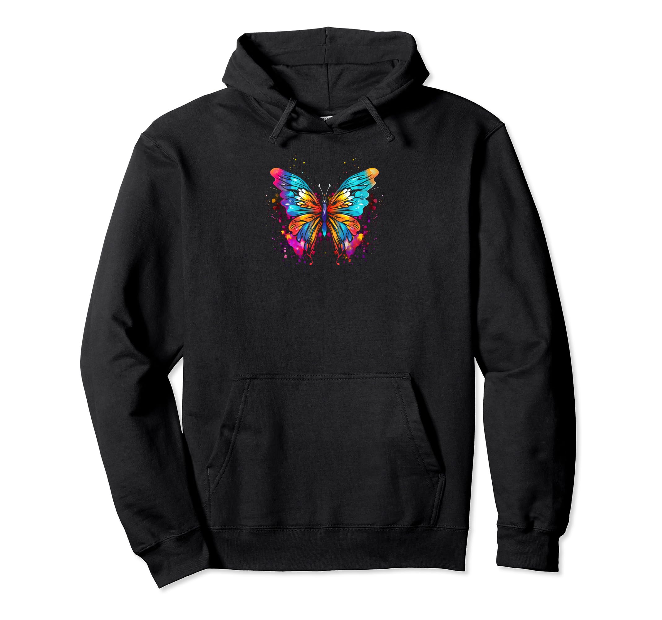 

Butterfly Art Hoodie чёрный