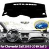 Anti-Slip Dashboard Cover Protective Pad Car Accessories Sunshade Carpet For Chevrolet Sail 2015 2016 2017 2018 2019 Sail 3