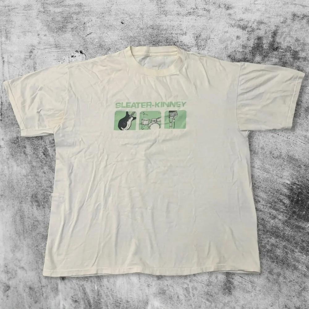 Sleater Kinney Band So Cute Shirt Classic White Unisex S-234XL 1H0252 Unisex T-Shirt M