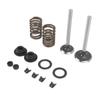 Microtiller Valve Parts Iron Wear Resistant Anti Corrosion Spring Washer Locking Clip Set for Generator