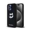 Karl Lagerfeld Silicone Choupette Head Magsafe - Etui Iphone 15 Pro Max (Czarny)