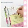 Pearl Loose Leaf Hole Guard Stickers Self-Adhesive Waterproof Perfect for Planner Scrapbooking Binder Notebook School Office Use