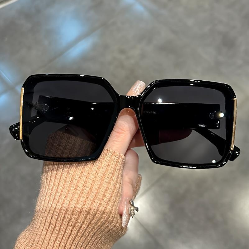 Extra Large Square Fashion Sunglasses for Men and Women Brand Gradient Color Glasses Summer Party