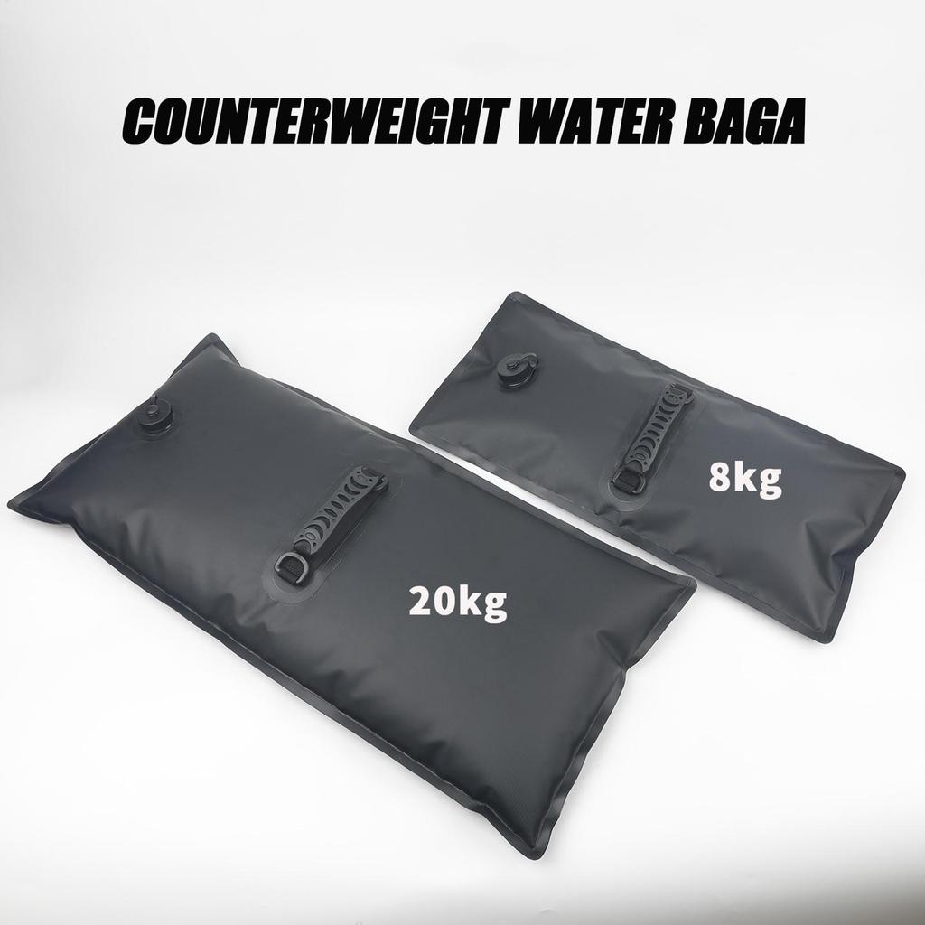 8/20KG Water Weight Bag Sand Bag Outdoor Canopy Weight Bags Roll-up Weighted Water Bag Waterproof Tent Camping Accessories