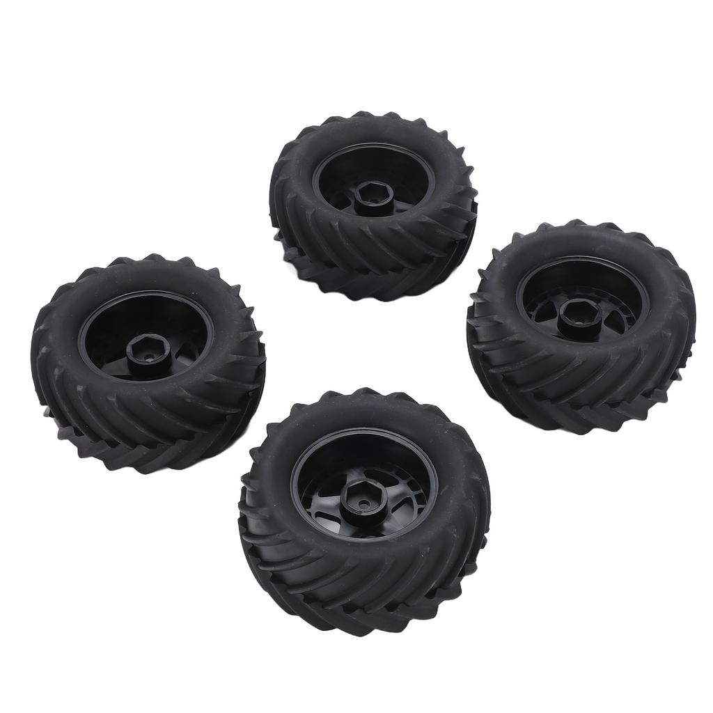 4pcs 90mm RC Paddle Buggy Tires Snow Sand Rubber Tires Wheels for 1 14 1 16 Scale RC Crawler Truck Upgrades