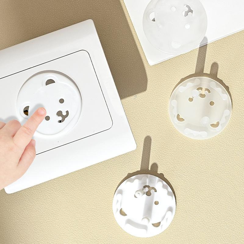 10 stücke Bär EU Steckdose Steckdose Baby Kinder Kind Sicherheit Schutz Schutz Anti Stromschlag Stecker Schutz Abdeckung