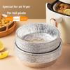 Aluminum Foil Baking Tray Set For Air Fryers With Hightemperature Resistance Ideal For Grilling And Roasting