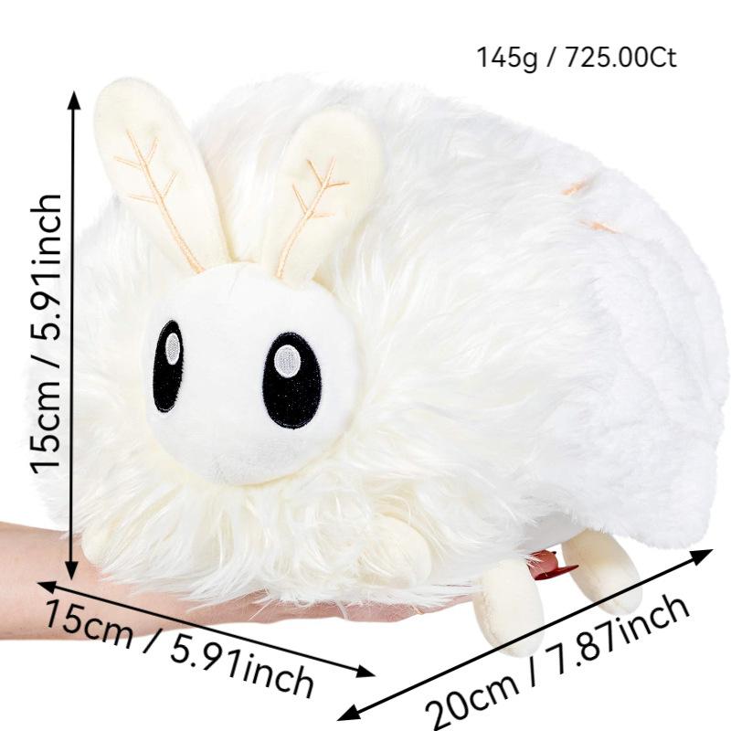 20cm Anime Poodle Moth Plush Stuffed Plush Toy Soft Plush Children Gifts Decoration Holiday Gifts