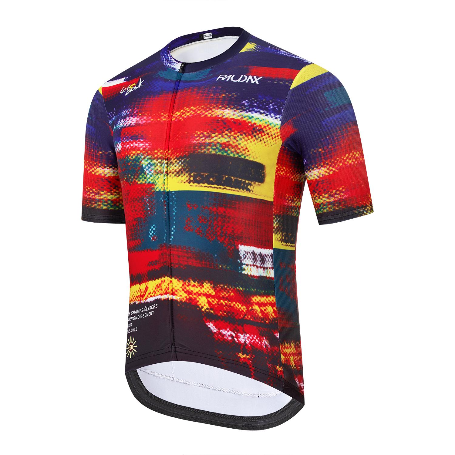 2026 Men s Short-sleeved Cycling Jersey Cycling Clothing Cycling Fitness Outdoor Road Breathable Bicycle Riding Clothes S