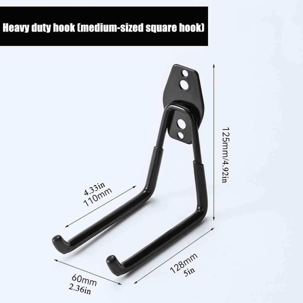Garaj Depolama Yardımcı Kancaları, Garaj Bahçe Alet Düzenleyicisi, Asma Yardımcı Duvara Monte Kancaları, Ağır Hizmet Alet Depolama Düzenleyicisi