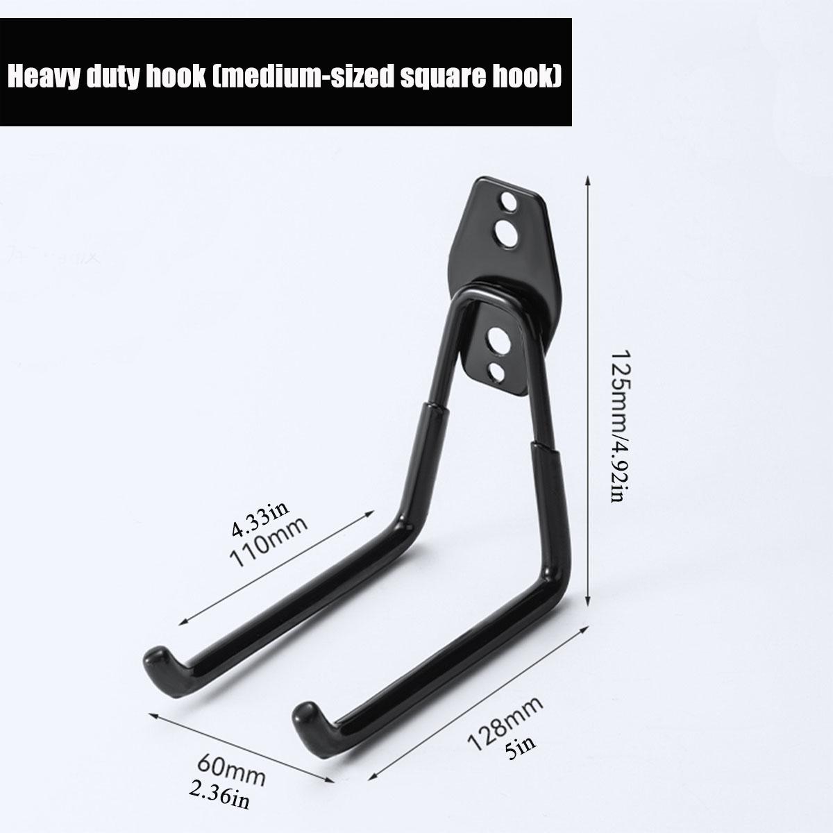 Крючки для хранения в гараже, органайзер для садового инвентаря в гараже, настенные крючки для подвешивания, прочный органайзер для хранения инструментов