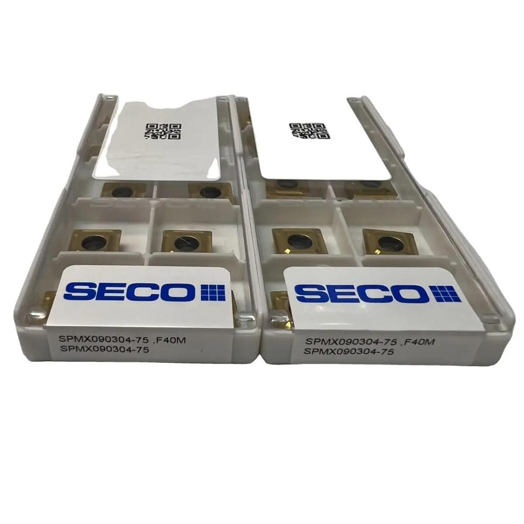SECO / SPMX090304-75,F40M /Original genuine CNC alloy blade 10 PCS