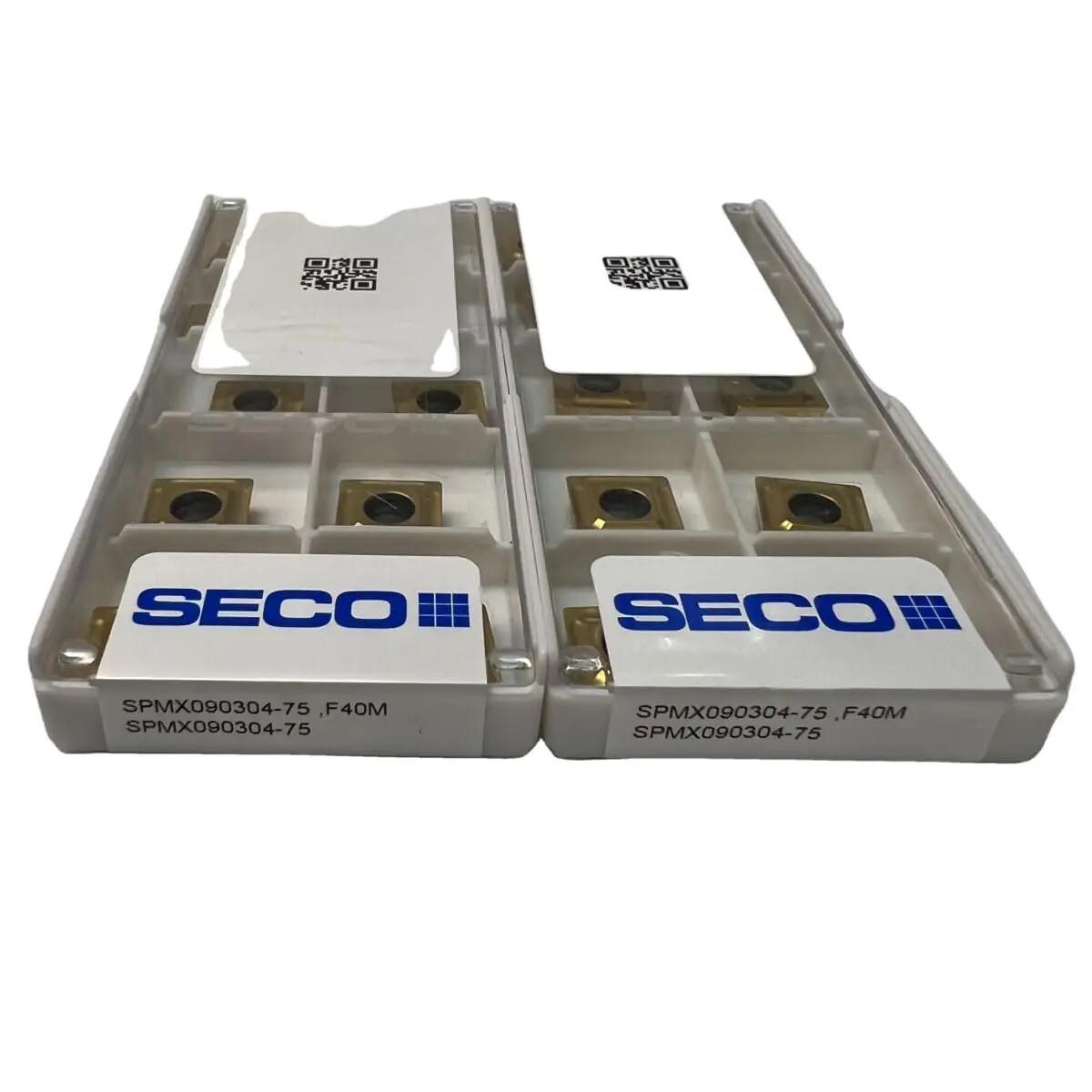 

SECO / SPMX090304-75,F40M /Original genuine CNC alloy blade 10 PCS