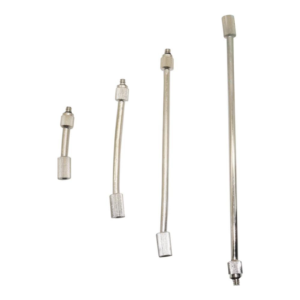 Atomizing Nozzle Connector 5/10/14.5/19cm Flexible Extension Bar with Thread Agriculture Mist Cooling System Holder 10 Pcs