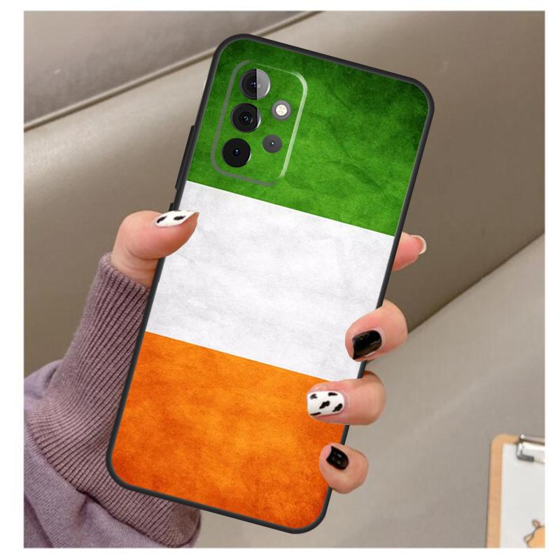 Irish Passport Ireland Flag Case For Samsung Galaxy A56 A16 A26 A36 A06 A52 A53 A33 A13 A34 A54 A14 A15 A35 A55 A22 A32